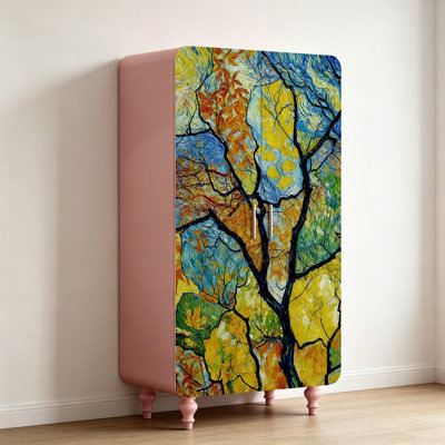 Creative household bedroom wardrobe