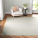 Debra Handmade Tufted Wool Area Rug in Ivory