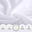 Double Brushed Microfiber Duvet Cover Set Reversible Design with Zipper Closure and Corner Ties-122499617