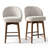 Swivel Upholstered Counter Stool-841093883