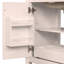 Meuble-lavabo de 30 po avec lavabo, deux portes avec tablette, charnières de porte à fermeture en douceur, style rétro-111123969