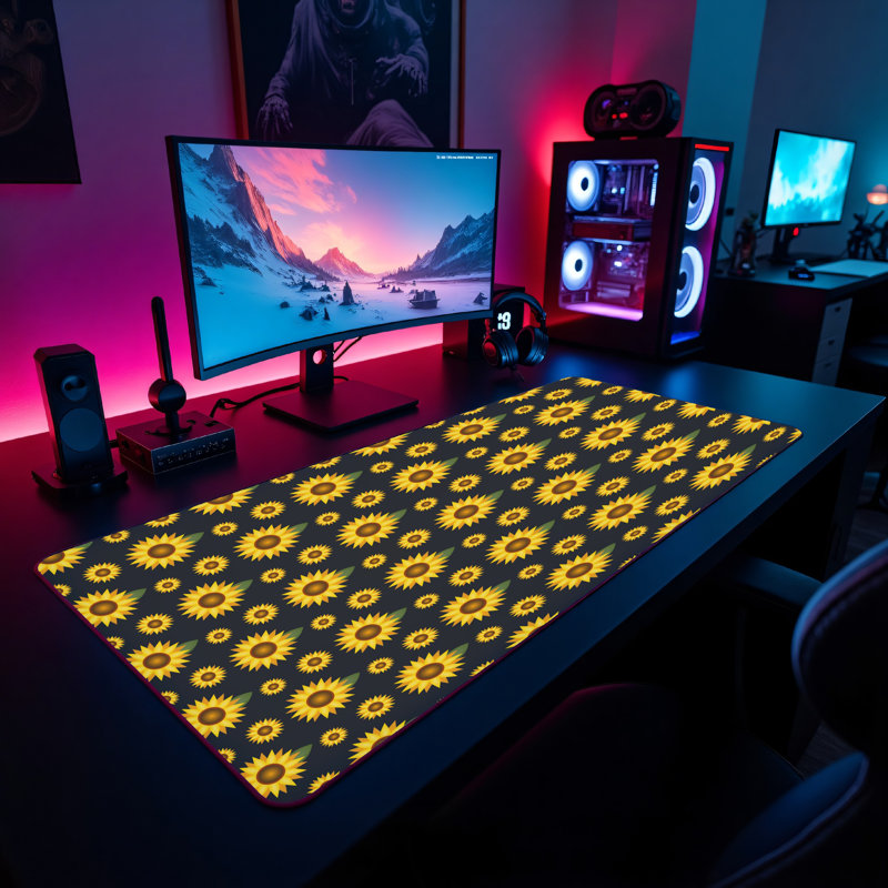 Polyester Desk Pad, 23.6x13.8