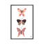 «Butterfly Trio», art encadré-49840514-49840504