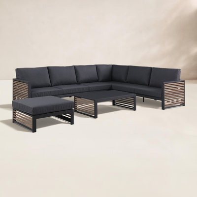 5-Person Teak Patio Seating Group