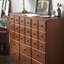Commode décorative à tiroirs rétro