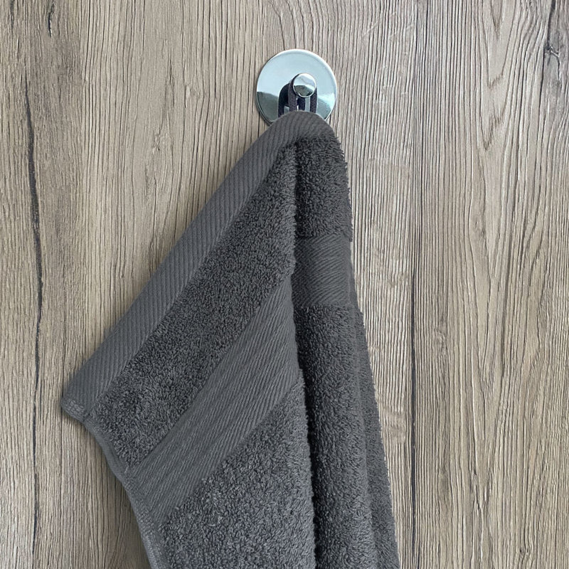 Midweight Hand Towel, Anthracite