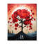 Horloge murale harmonie florale-99631723