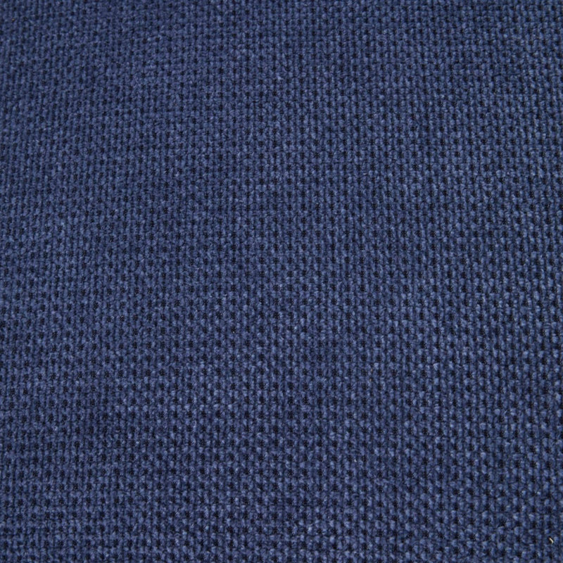 Chaises de salle à manger en bois massif Seita, Bleu