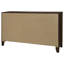 Commode 6 tiroirs Aakif Noyer