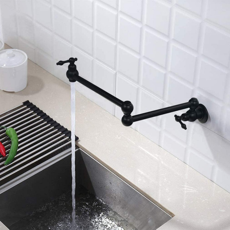 SMARTLET Kitchen Faucet, Matte Black
