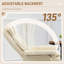 Fauteuil de bureau inclinable et table de salle à manger classique en similicuir blanc avec siège inclinable et pivotant
