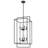 8 - Light Dimmable  Lantern Rectangle Chandelier-1800683289
