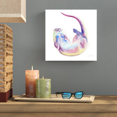 «Natation de natation II» par Aimee Del Valley - peinture sur toile tendue