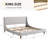 Linvel Upholstered Wingback Platform Bed-1546775914-1546775925