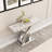 46.85" Console Tables For Entryway With Luxury Mirrored Double X-base-103173092-110799428