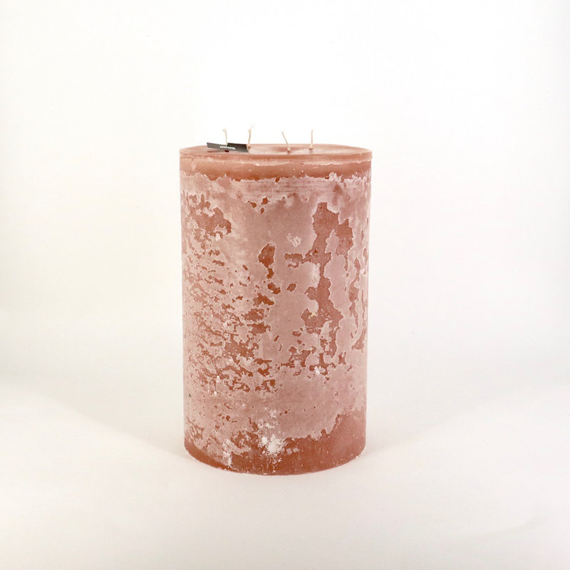 Bougie pilier super non parfumée, Brique