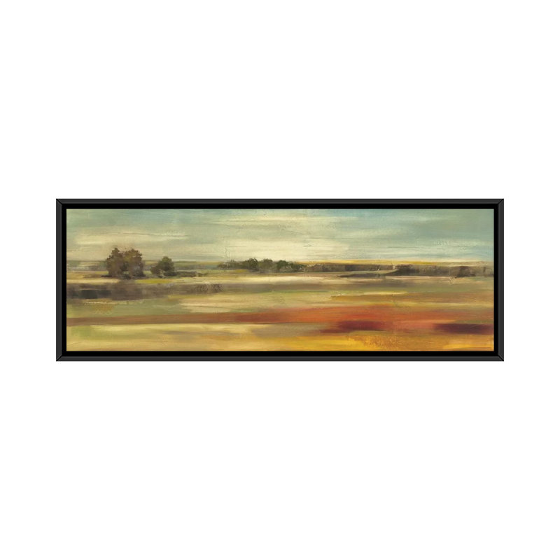 «Emerald Meadows» par Silvia Vassileva, reproduction d'art panoramique sur toile, H 20 po x l 60 po x P 1,5 po