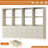  Bahari Freestanding 96" Closet System With 12 Wood Drawers-684822122