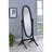 Dunne Black Cheval Mirror