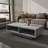 Coffee Table with Storage,Jackson Modern Gray Rectangle Coffee Table with Storage