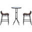 Ensemble bistro pour 2 personnes Outsunny