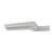 Endurathane Nancy Crown Moulding, 5 3/4"H x 6"P x 8 1/4"F x 96"L, Factory Primed