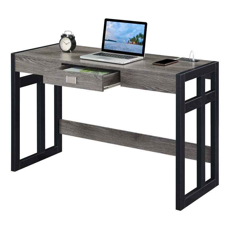 Corralitos 47.25" W Computer Desk with Charging Station