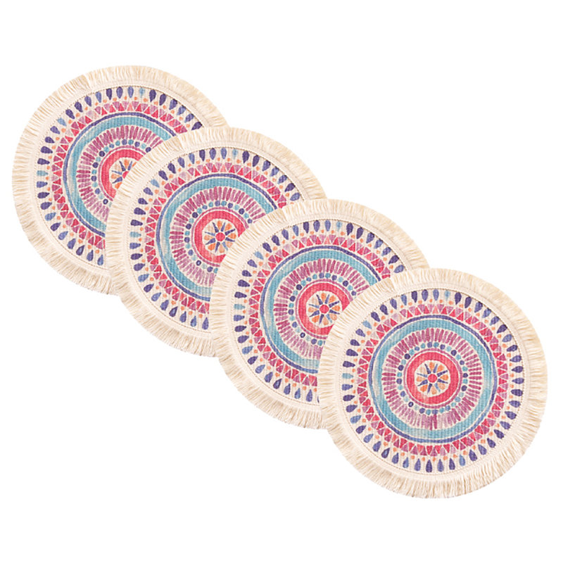 Floral Round Placemat