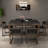 Italian style simple rectangular dining table-103440059