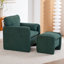 Upholstered Chenille Accent Chair-658441626