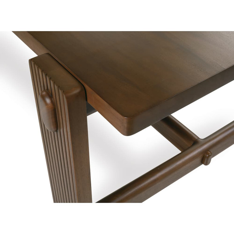 Table de salle à manger Eutropios, Bois, Bois médium