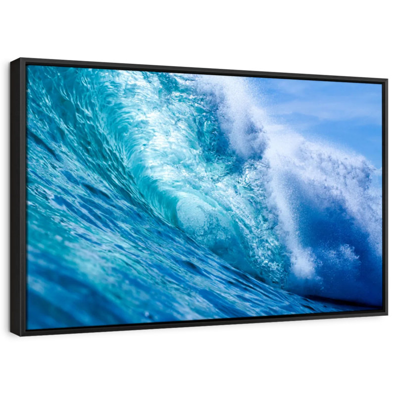 Nicaragua Ocean Wave Canvas Print, 13" H x 19" W