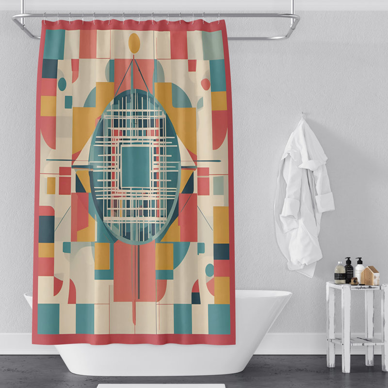 Rideau de douche Stansté, H 72 po x l 70 po