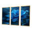 Silvio - Ensemble de reproductions d'art mural violet-108459635-108459636