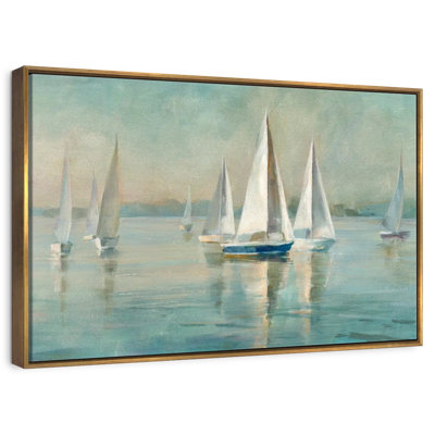 Voiliers au lever du soleil