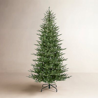 Gracelan 7.5' Lighted Artificial Spruce Christmas Tree