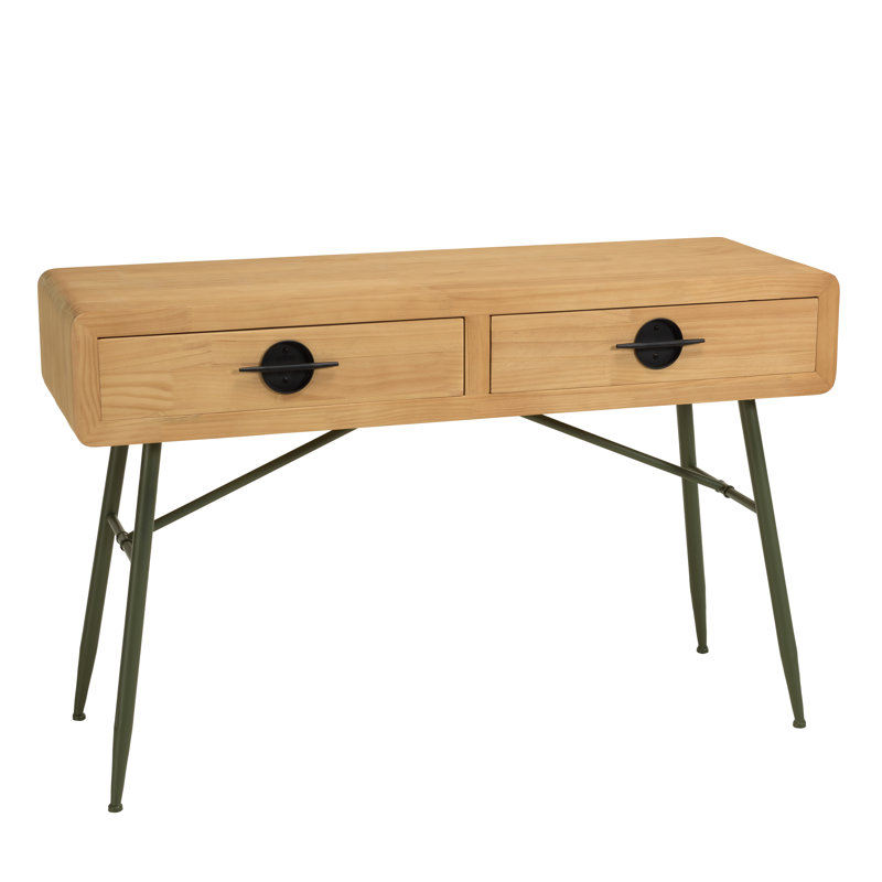 Ancle 120cm Solid Wood Top Console Table