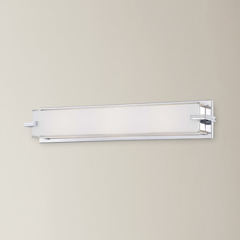 Barre d'éclairage de salle de bain 3 lumières Chavarria, DEL