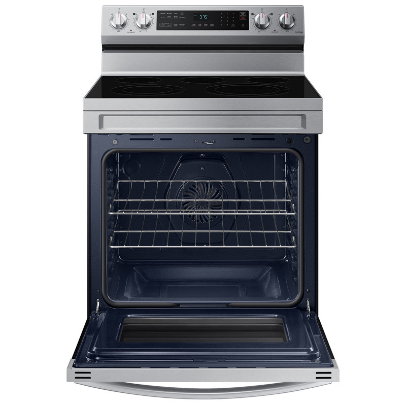 Samsung 6.3 cu. ft. Stainless Steel Smart Electric Range with Air Fry