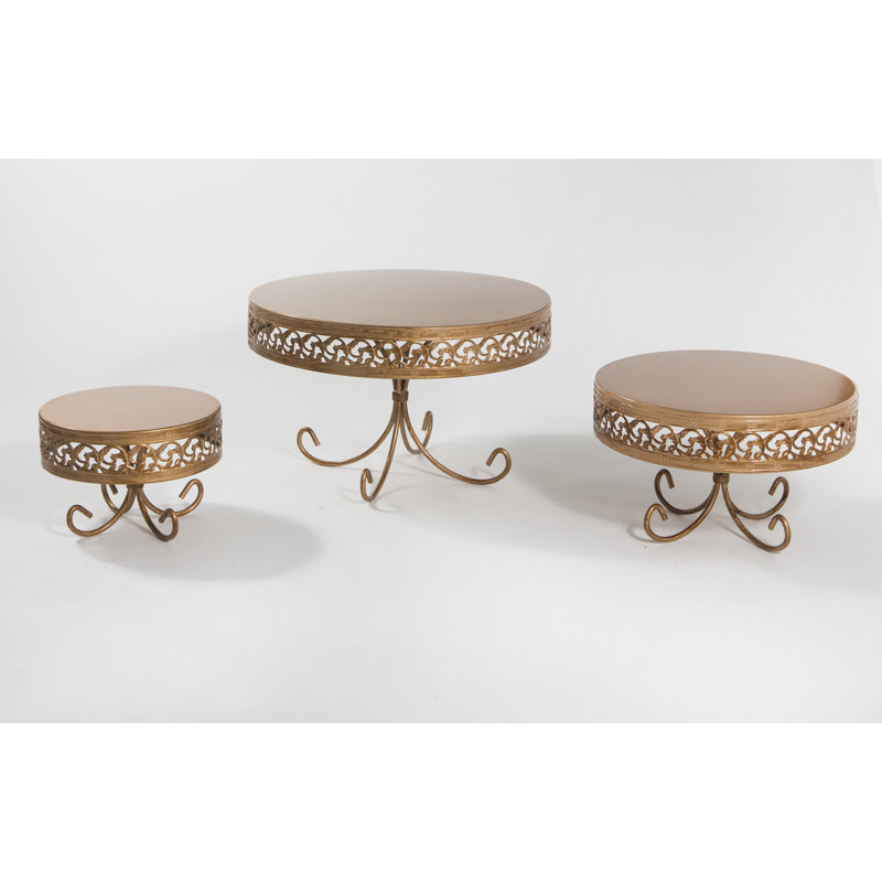 Quach Cake Stand, Gold