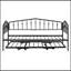 Lit gigogne Amare en métal pour lit simple avec lit gigogne réglable pour lit simple-1146002739