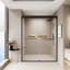 56 à 60 po X P 72 po H Double porte de douche coulissante-114015955