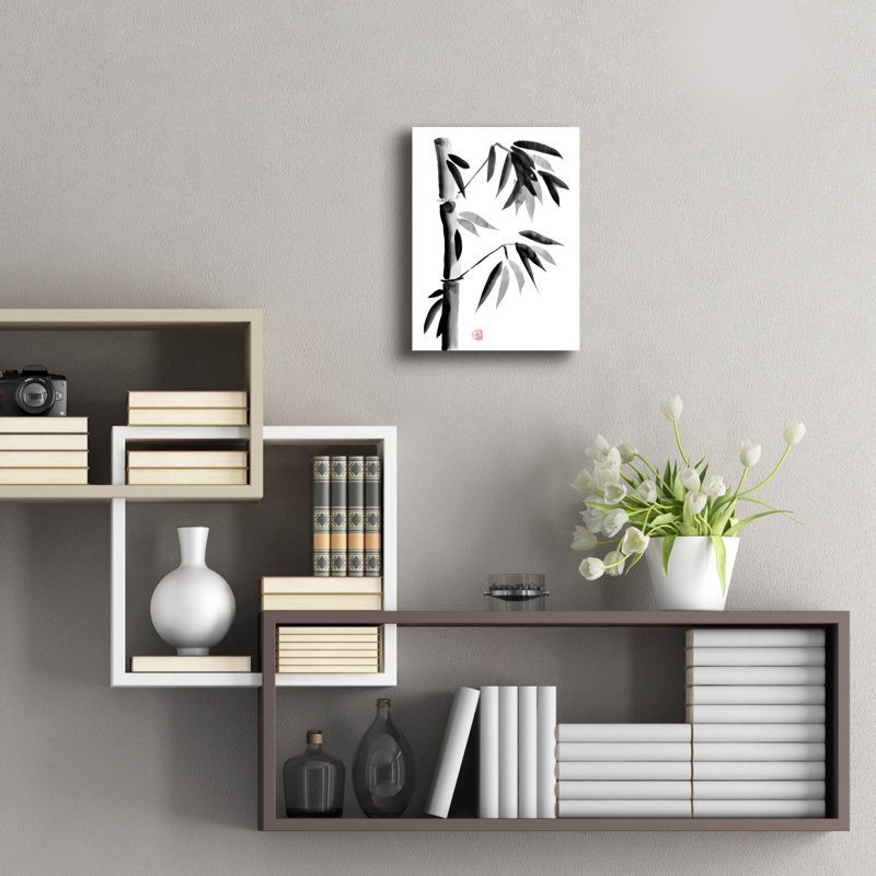 "Bamboo 05" par Pechane, H 16 po x l 12 po x P 0,13 po