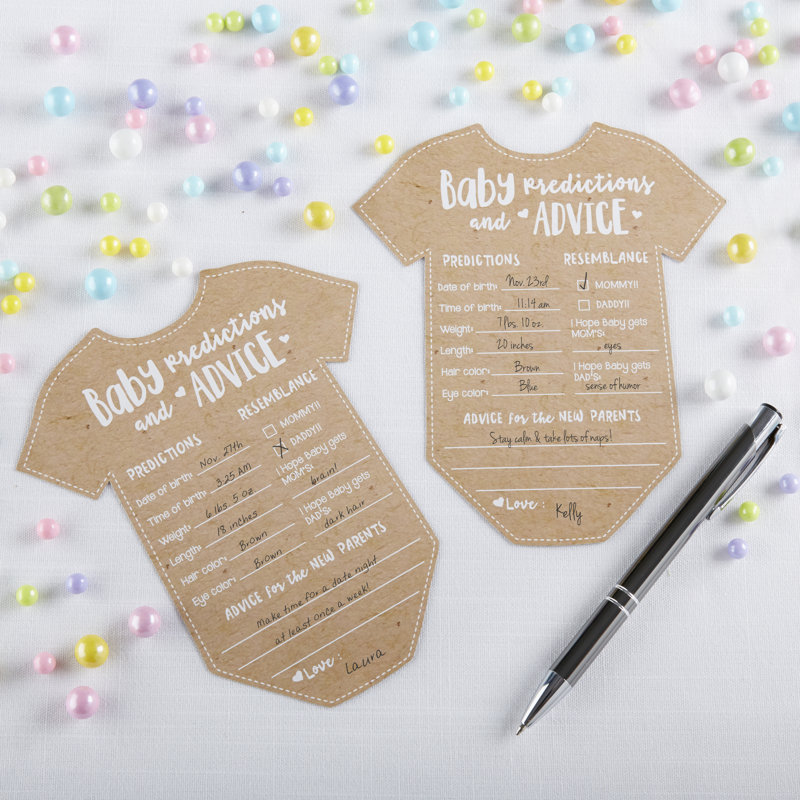 Paper New Baby Invitations