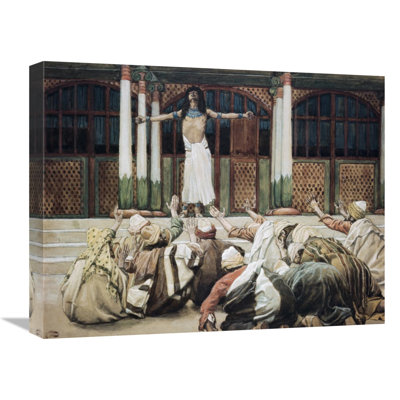 Joseph Maketh Himself Known To His Brethren  Wrapped Canvas Print