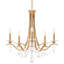 Vesca 5 Light 29in x 27in Chandelier in Heirloom Gold with Clear Radiance Crystals-1548159235-1548159237-1548159288
