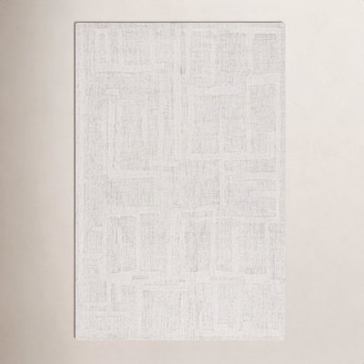 Arthella Hand-Tufted Abstract Wool Rug
