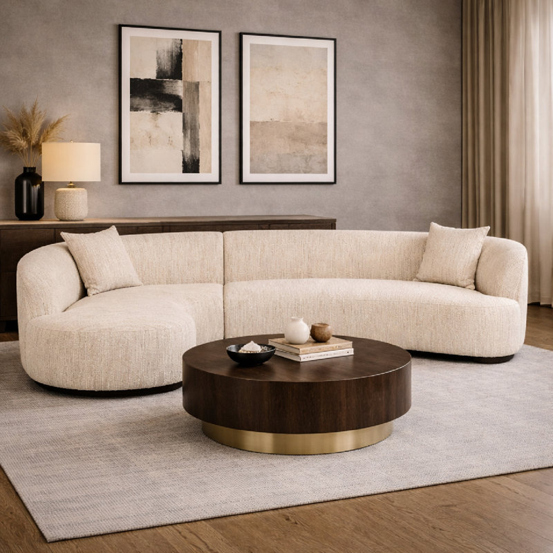 Pandora Left Lounge Sofa, Left Hand Facing