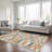 Lamanna Washable Abstract Indoor / Outdoor Rug-95454187