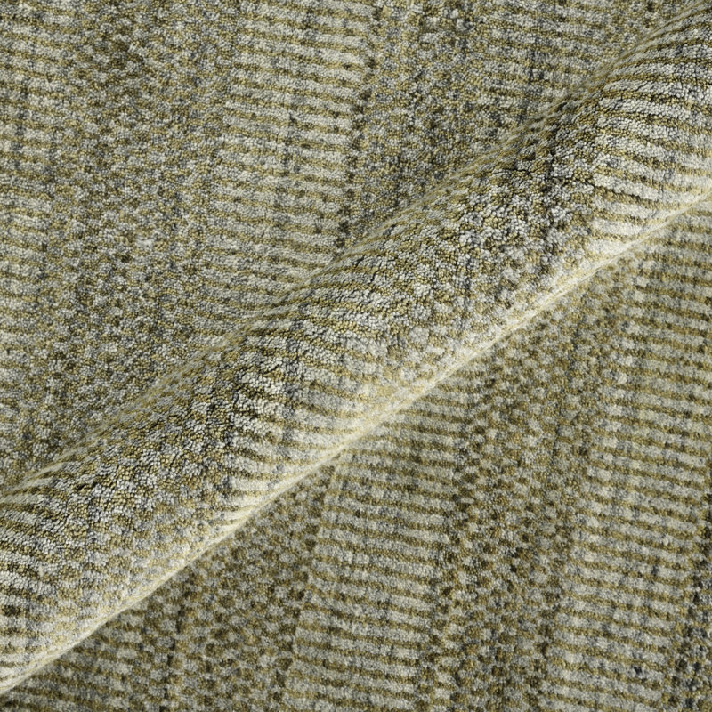 Tapis beige / gris tissé à la main Adamsburg, Rectangle de 5 pi x 8 pi